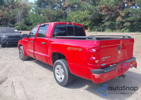 2006 Dodge Dakota Slt from USA, damaged, VIN 1D7HE48K56S572248